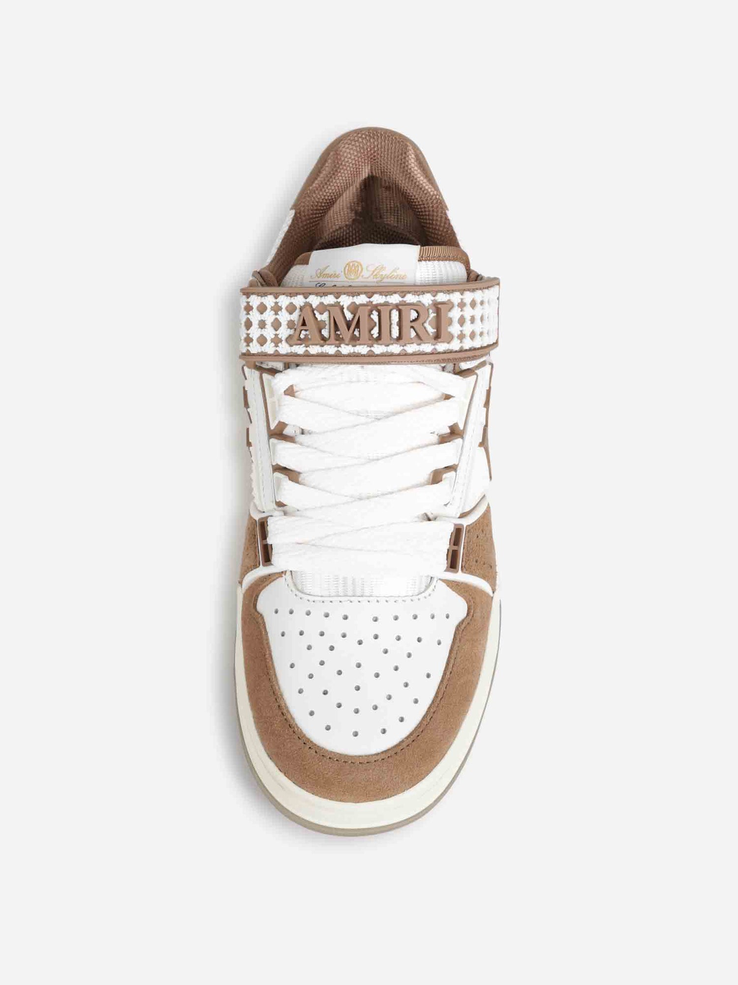 Amiri Hombre Barcelona Sneakers MA Skyline color Marrón sku 616-003430 01 - Foto 4