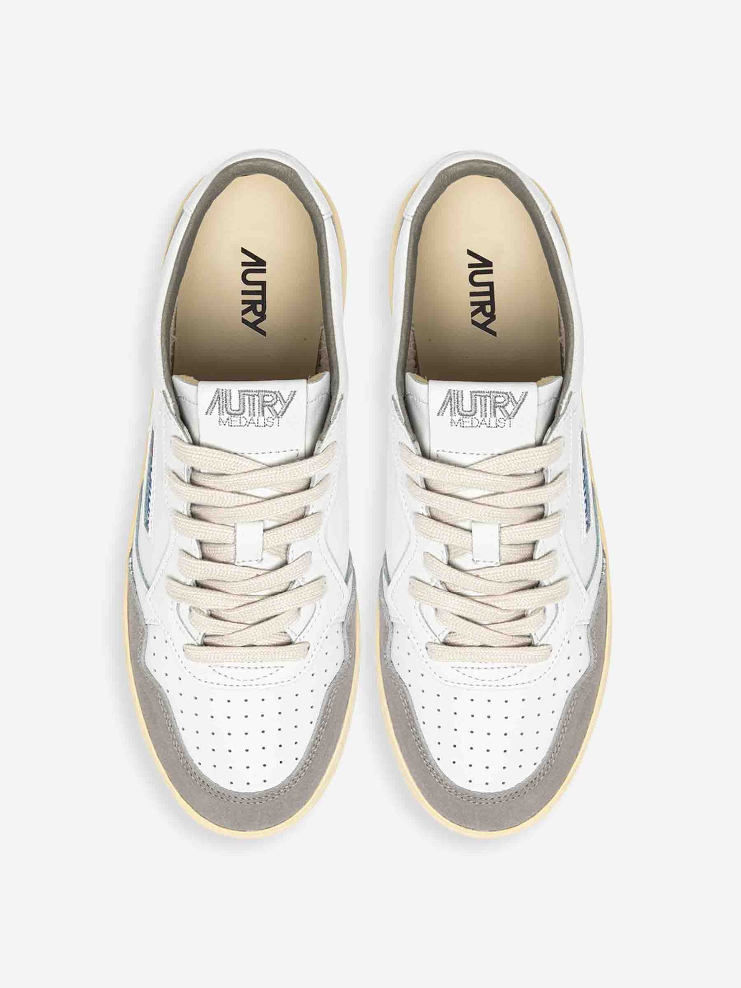 Autry Hombre Barcelona Sneakers Medalist Low color Blanco sku 616-003451 01 - Foto 4