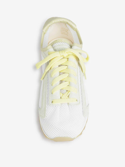 Jacquemus Hombre Barcelona Zapatillas Le Tennis color Amarillo Claro sku 616-003490 01 - Foto 4