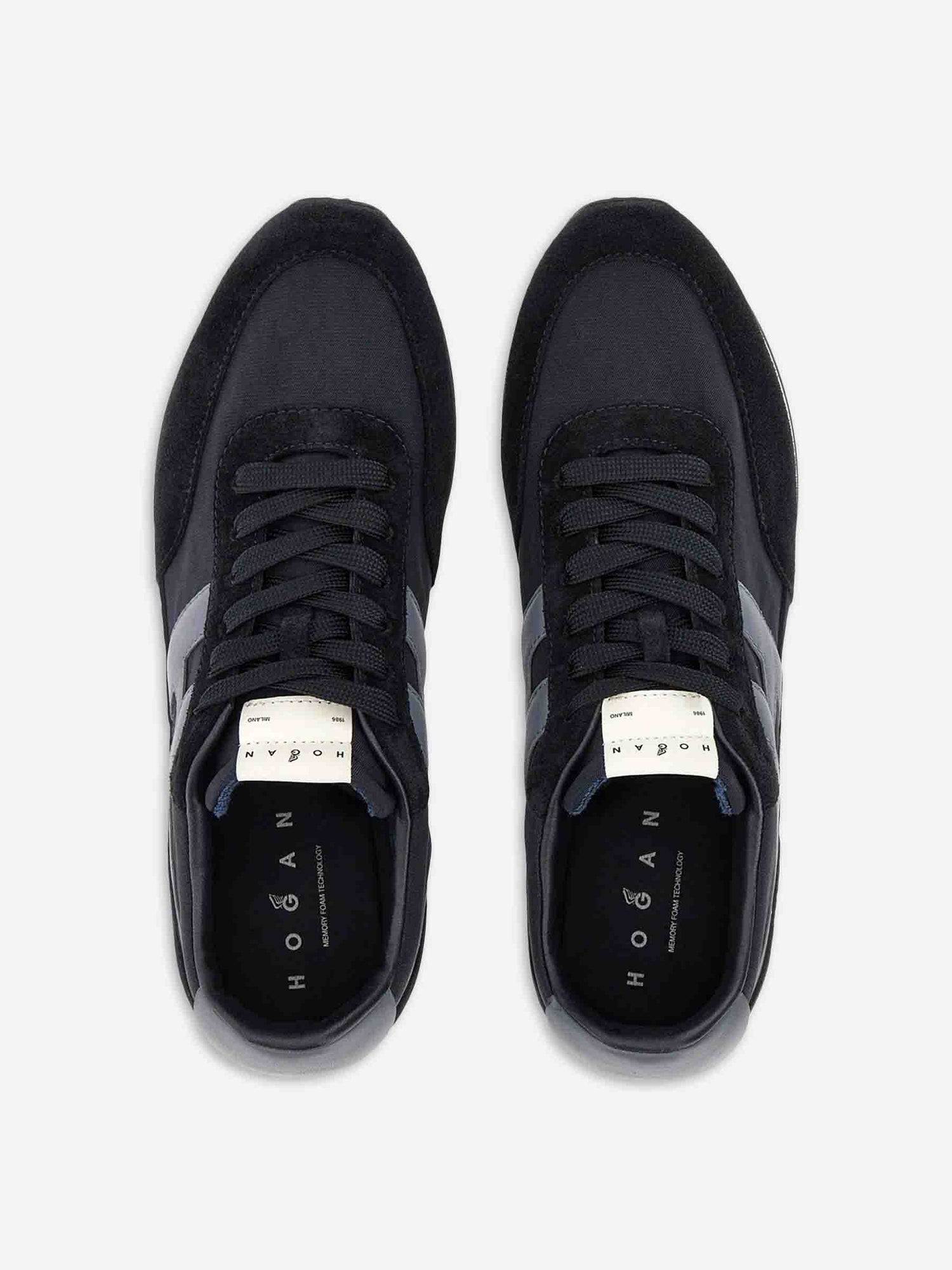 Hogan Hombre Barcelona Zapatillas Hogan Athletic color Azul Noche sku 616-003517 01 - Foto 3