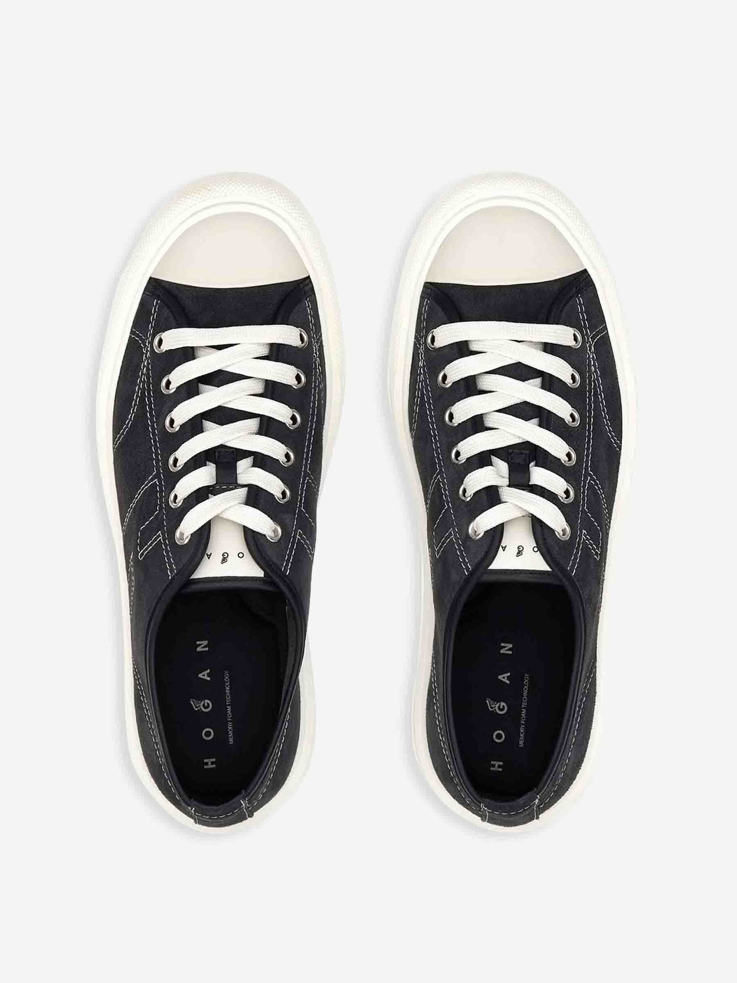Hogan Hombre Barcelona Zapatillas Hogan Rebel color Marrón sku 616-003520 01 - Foto 3