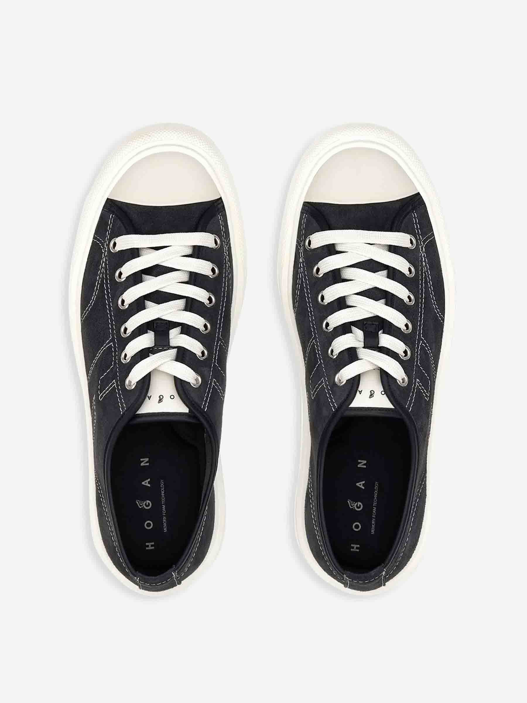 Hogan Hombre Barcelona Zapatillas Hogan Rebel color Marrón sku 616-003520 01 - Foto 3