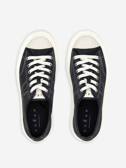 Hogan Hombre Barcelona Zapatillas Hogan Rebel color Marrón sku 616-003520 01 - Foto 3