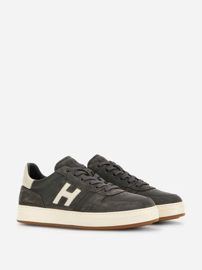 Hogan Hombre Barcelona Sneakers Hogan H-TV color Gris sku 616-003524 01 - Foto 2