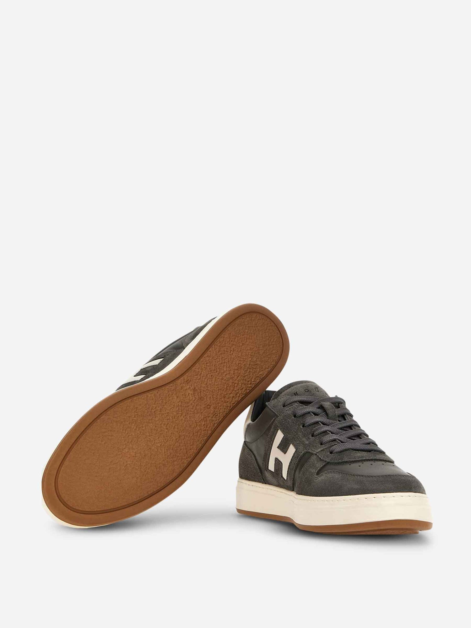 Hogan Hombre Barcelona Sneakers Hogan H-TV color Gris sku 616-003524 01 - Foto 3