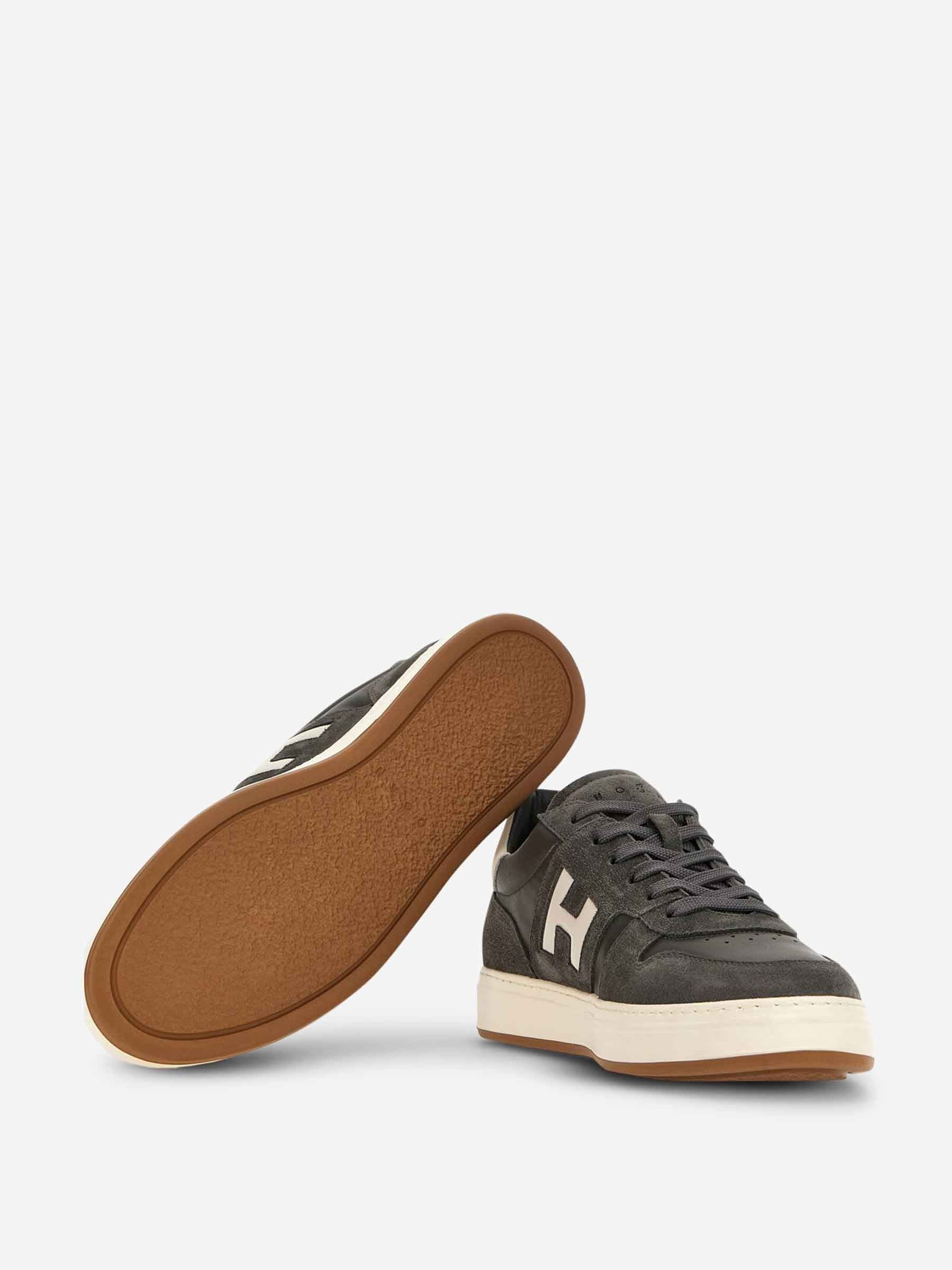 Hogan Hombre Barcelona Sneakers Hogan H-TV color Gris sku 616-003524 01 - Foto 3