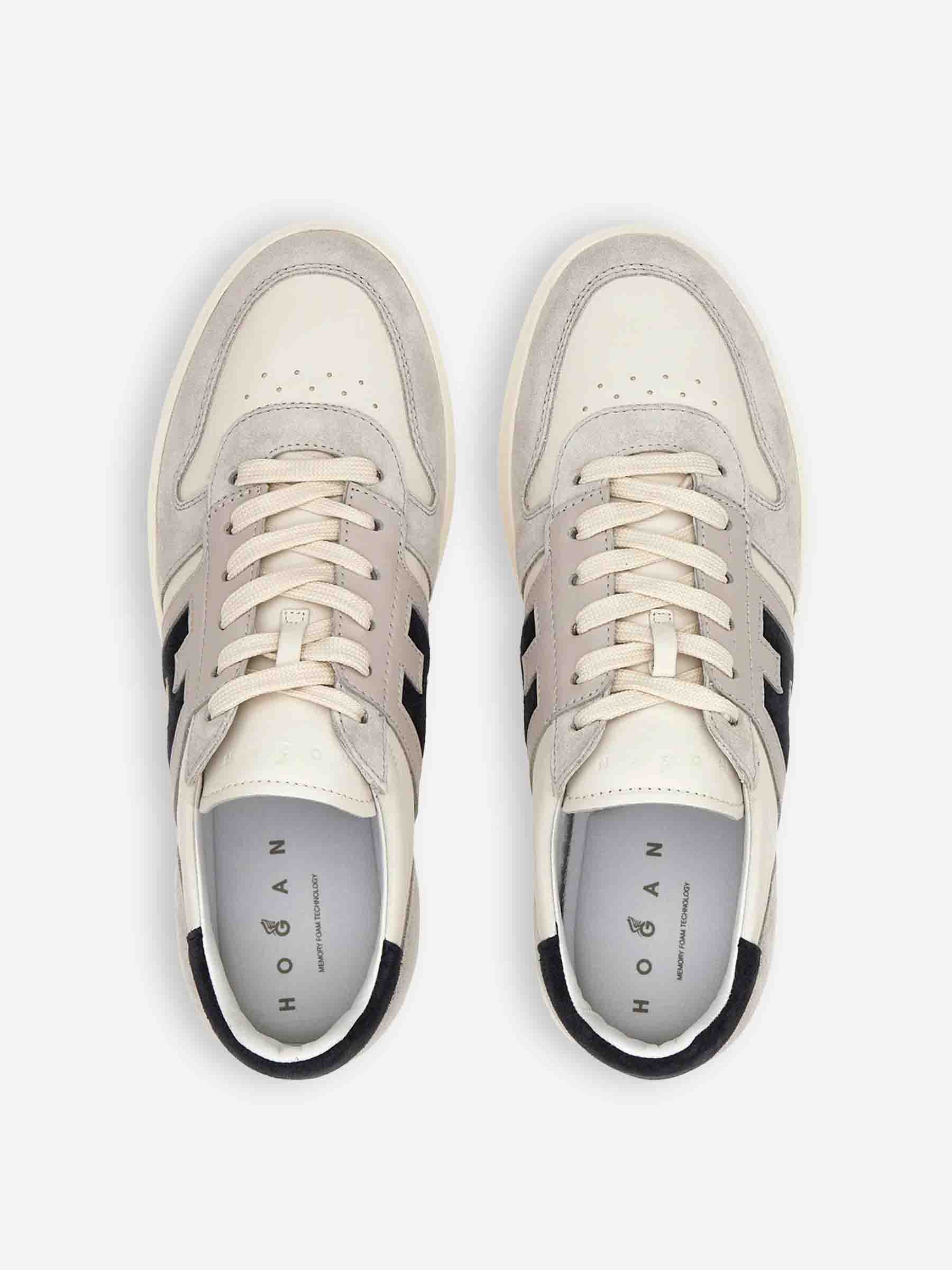 Hogan Hombre Barcelona Zapatillas Hogan H-TV color Blanco sku 616-003525 01 - Foto 3
