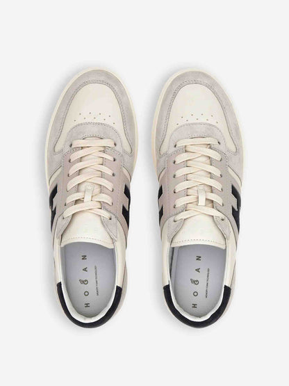 Hogan Hombre Barcelona Zapatillas Hogan H-TV color Blanco sku 616-003525 01 - Foto 3