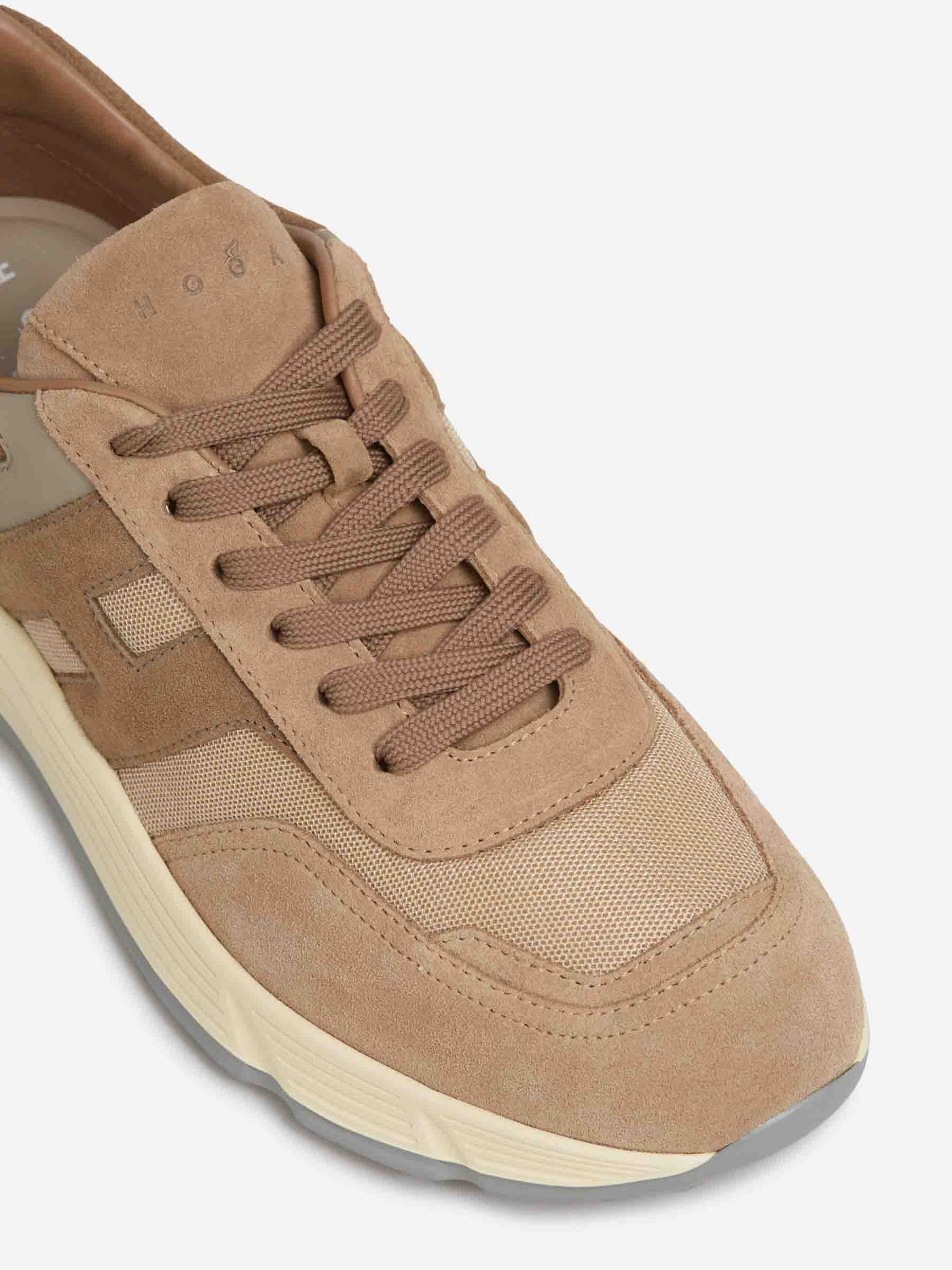 Hogan Hombre Barcelona Zapatillas Hyperlight color Marrón sku 616-003616 02 - Foto 5