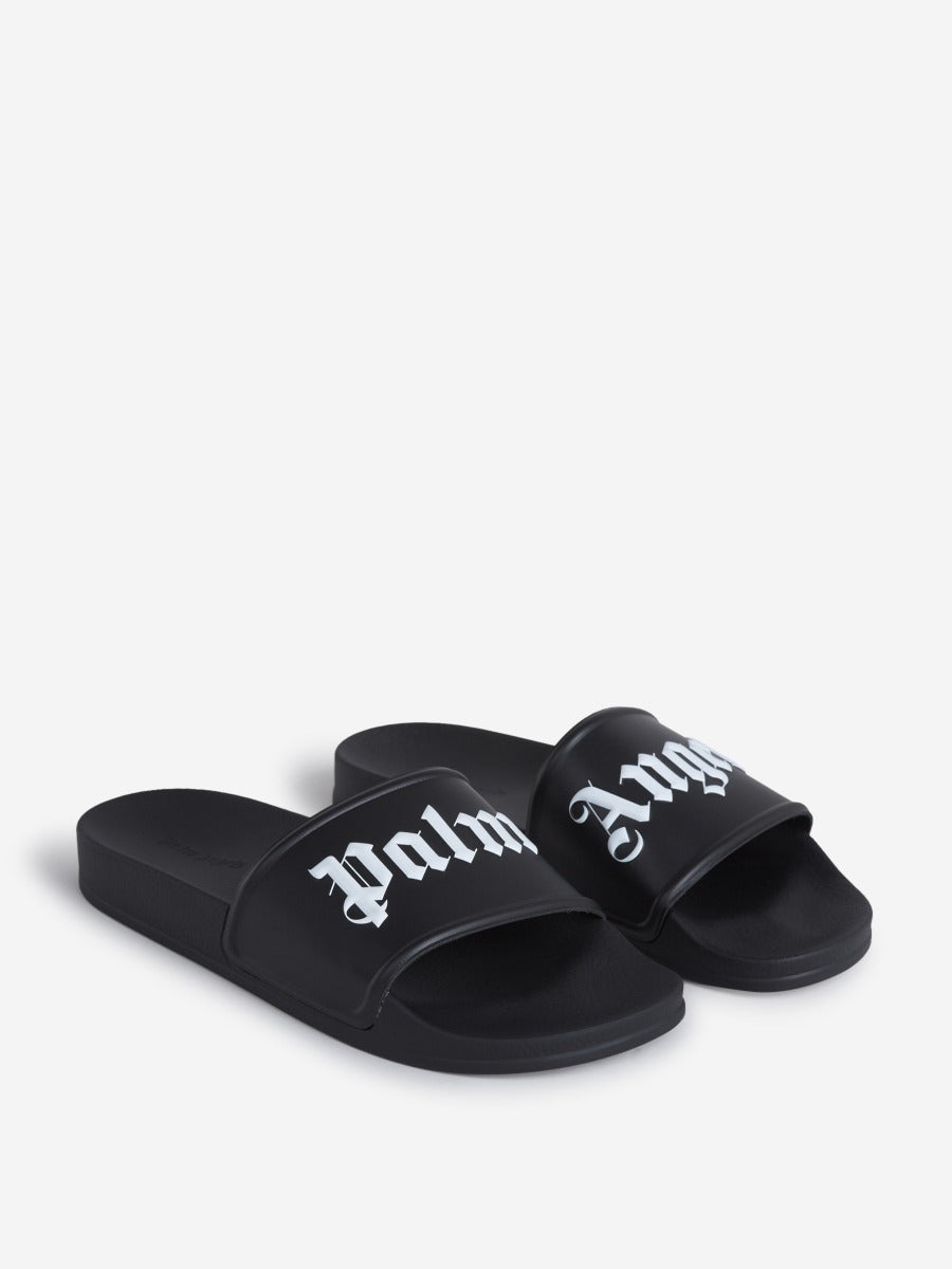 Outlet online Palm Angels Hombre Sandalias Pool Logo color Negro sku 617-000041 02 - Foto 5