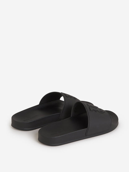 Outlet online Palm Angels Hombre Sandalias Pool Logo color Negro sku 617-000077 01 - Foto 3