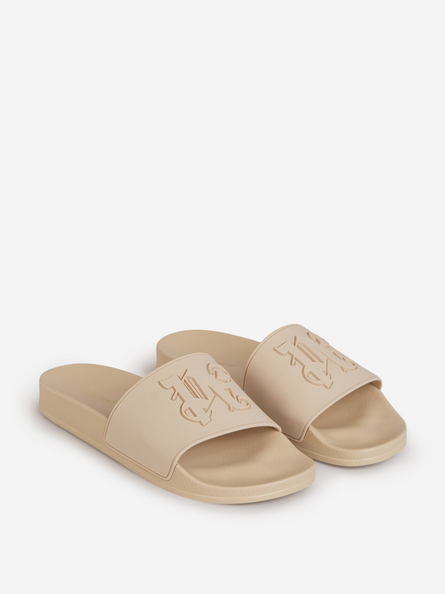 Outlet online Palm Angels Hombre Sandalias Pool Logo color Crema sku 617-000077 02 - Foto 7