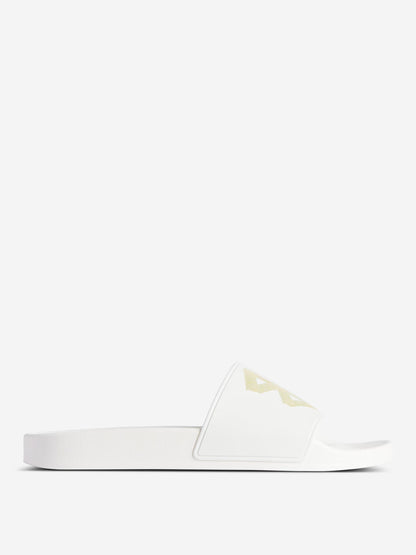 Outlet online Balenciaga Hombre Chanclas Slide Logo color Blanco sku 617-000129 02 - Foto 1