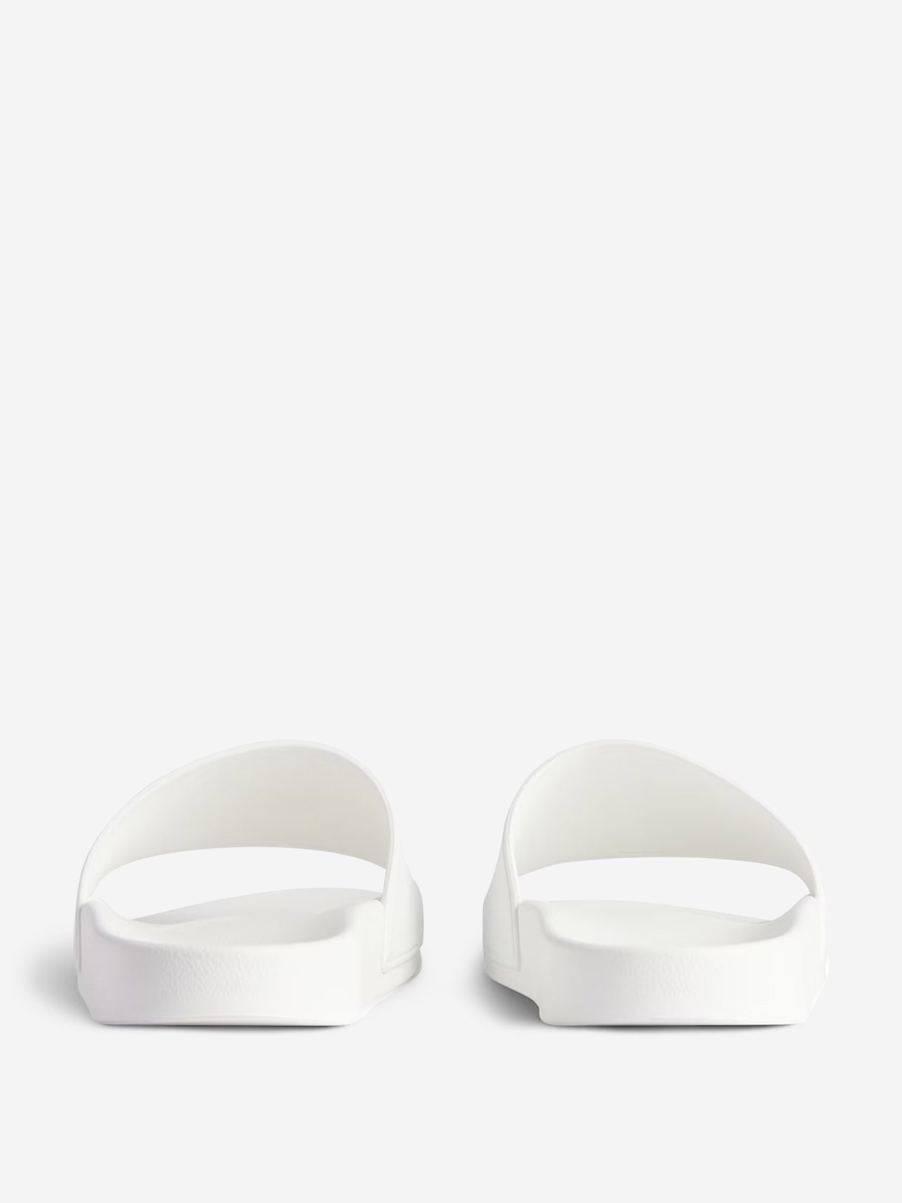 Outlet online Balenciaga Hombre Chanclas Slide Logo color Blanco sku 617-000129 02 - Foto 4