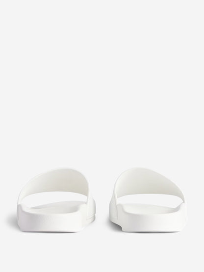 Outlet online Balenciaga Hombre Chanclas Slide Logo color Blanco sku 617-000129 02 - Foto 4