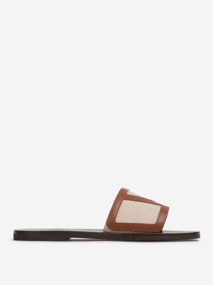 Valentino Garavani Hombre Barcelona Sandalias VLogo color Marrón sku 617-000141 01 - Foto 1