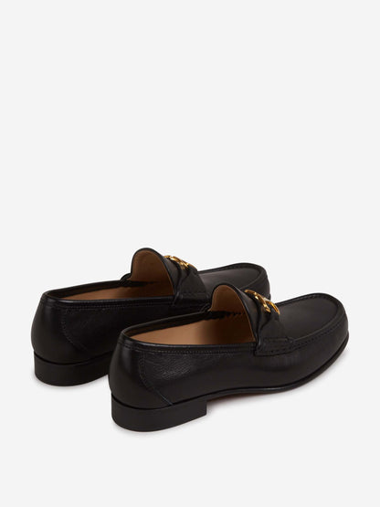 Outlet online Valentino Garavani Hombre Zapatos Loafer Búfalo color Negro sku 618-000006 01 - Foto 3
