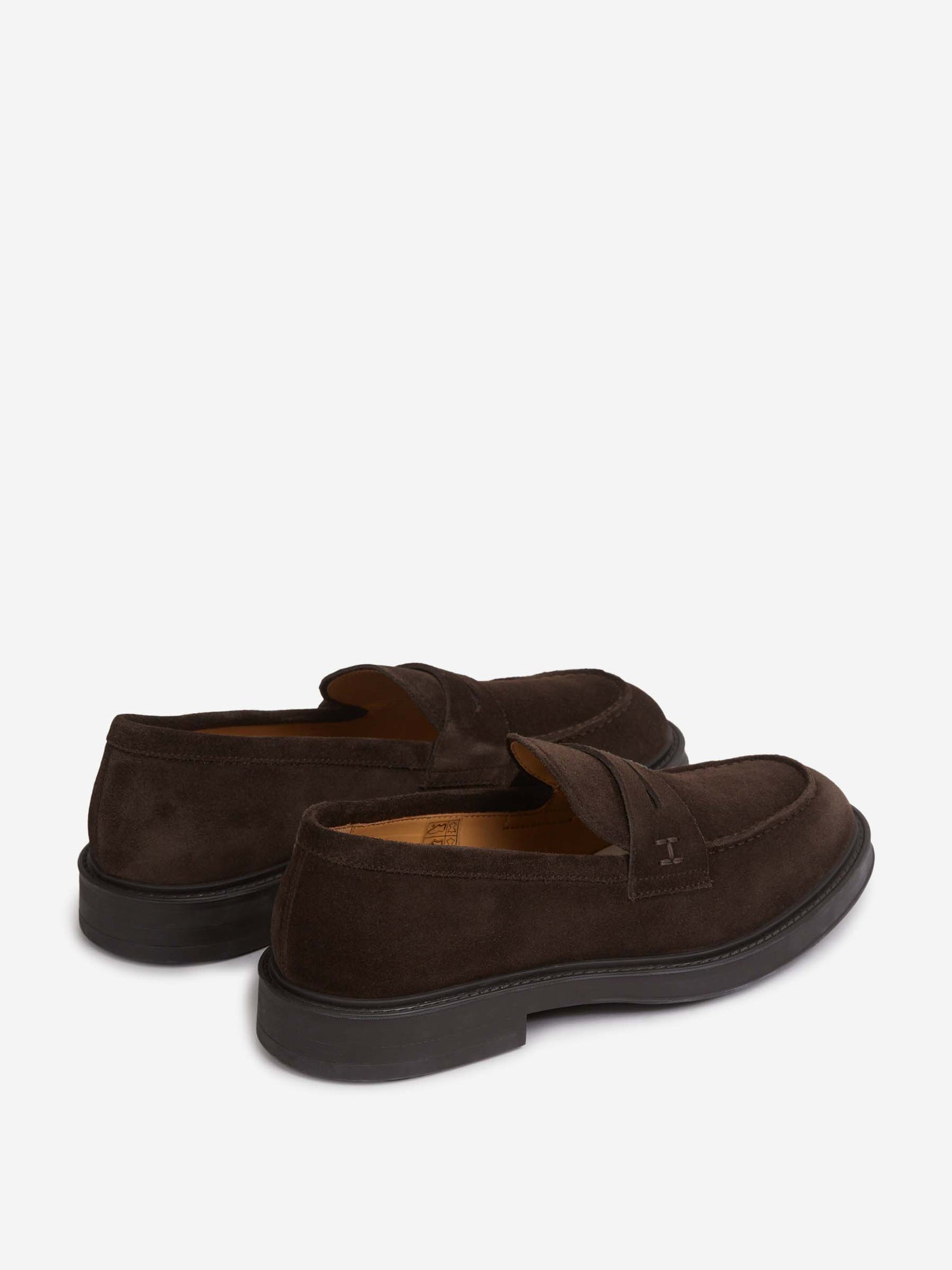 Outlet online Henderson Baracco Hombre Mocasines Piel Ante color Marrón Oscuro sku 618-000012 01 - Foto 3