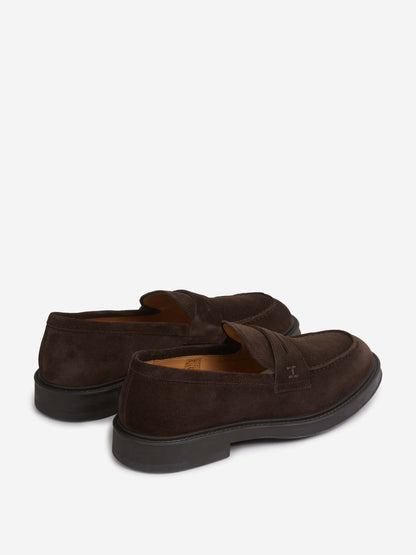 Outlet online Henderson Baracco Hombre Mocasines Piel Ante color Marrón Oscuro sku 618-000012 01 - Foto 3