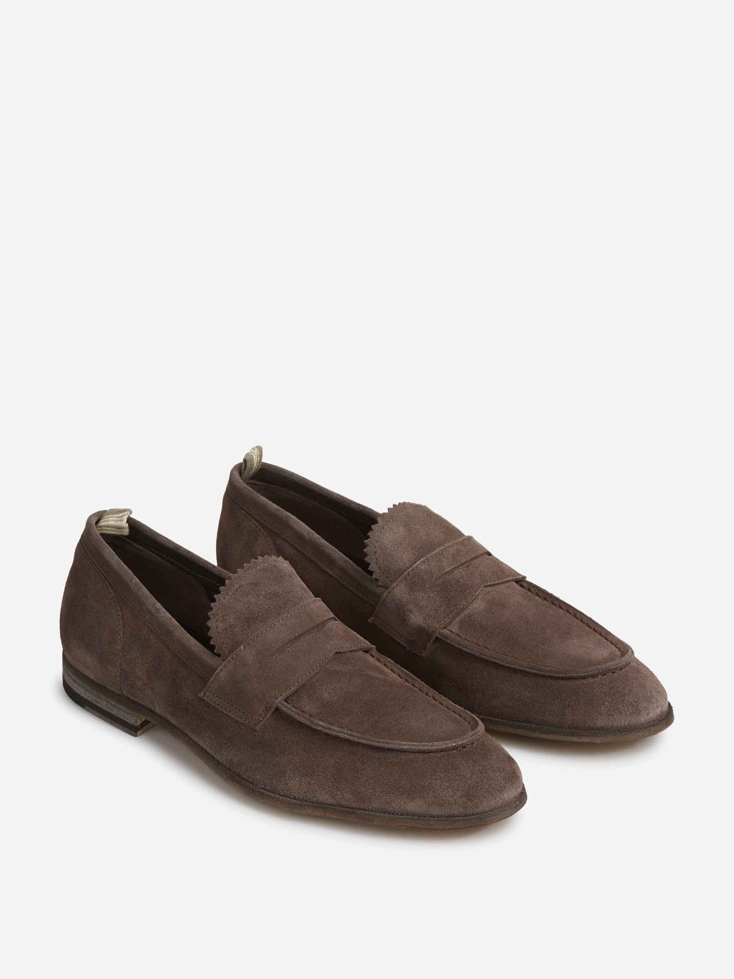Officine Creative Hombre Barcelona Mocasines Solitude 001 color Marrón Oscuro sku 618-000016 02 - Foto 2