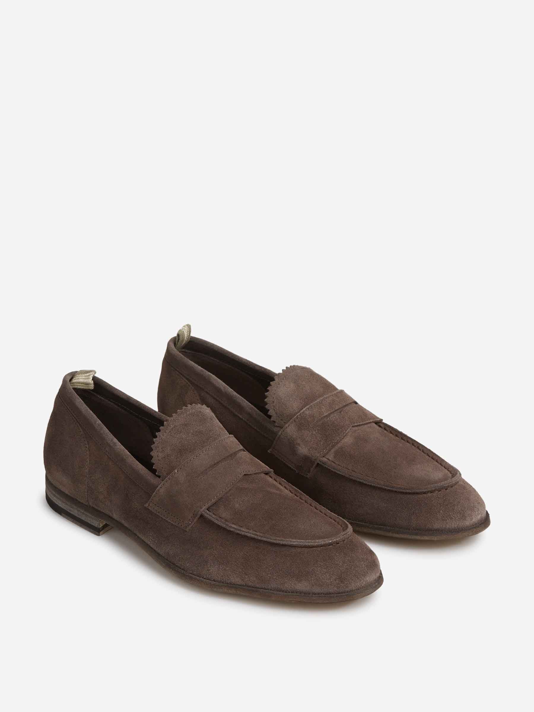 Officine Creative Hombre Barcelona Mocasines Solitude 001 color Marrón Oscuro sku 618-000016 02 - Foto 2