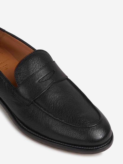 Officine Creative Hombre Barcelona Mocasines Cuero Opera color Negro sku 618-000018 01 - Foto 5