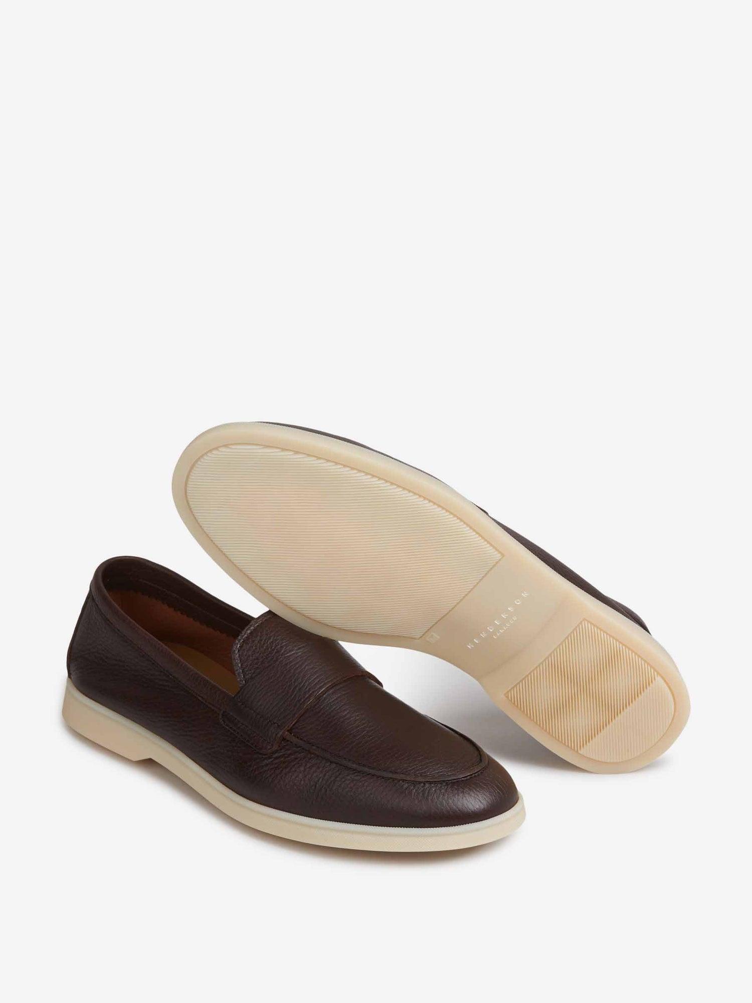Henderson Hombre Barcelona Mocasines Chiaia color Marrón Oscuro sku 618-000053 01 - Foto 4