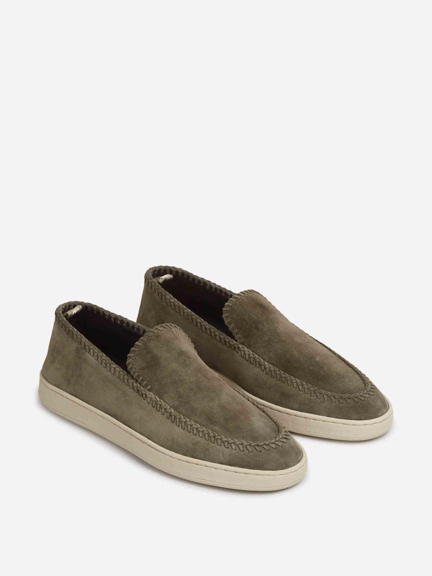 Officine Creative Hombre Barcelona Mocasines Herbie 011 color Verde Militar sku 618-000064 01 - Foto 2
