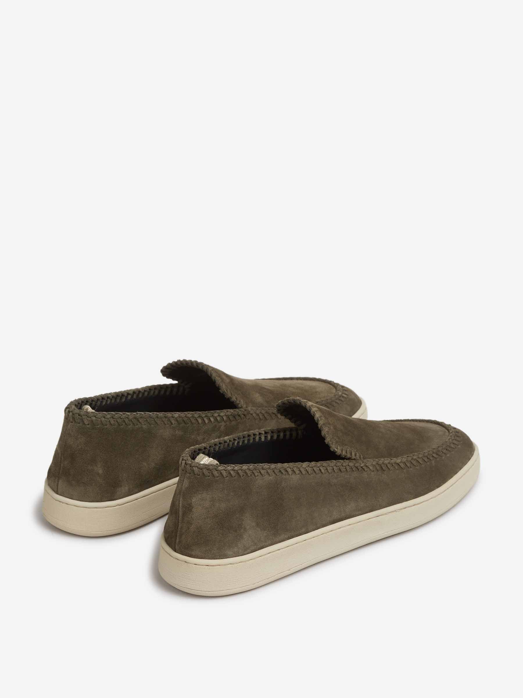 Officine Creative Hombre Barcelona Mocasines Herbie 011 color Verde Militar sku 618-000064 01 - Foto 3
