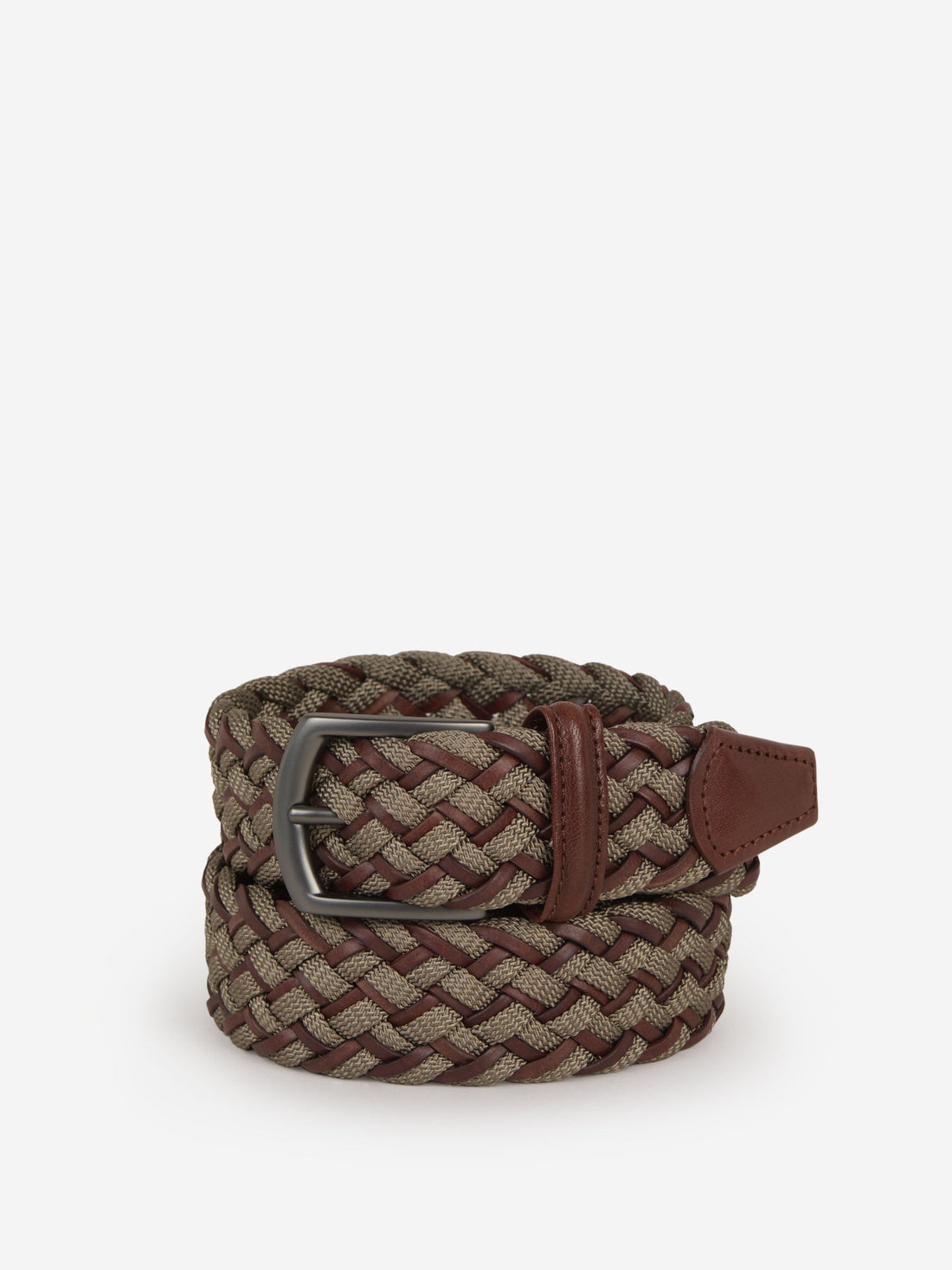 Cinturón Trenzado Piel