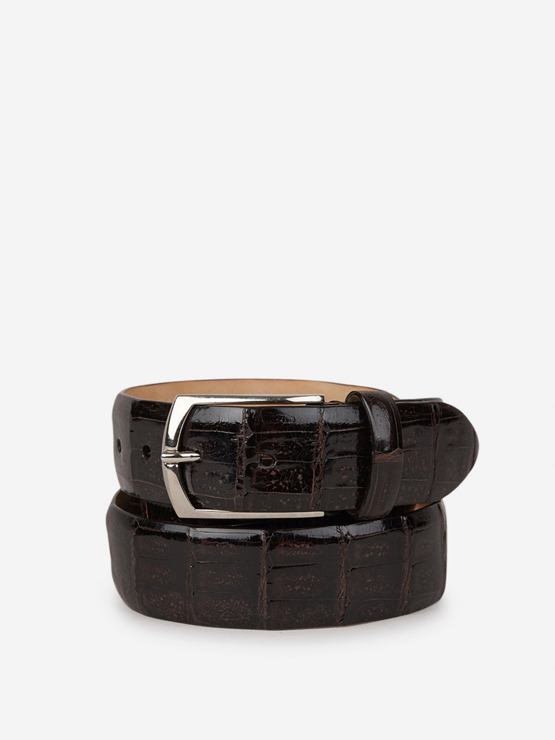 Outlet online Santa Eulalia Hombre Cinturón Piel color Marrón Oscuro sku 622-000816 01 - Foto 1