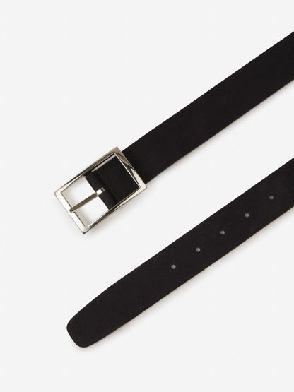 Outlet online Santa Eulalia Hombre Reversible suede belt color Negro sku 622-000938 01 - Foto 2