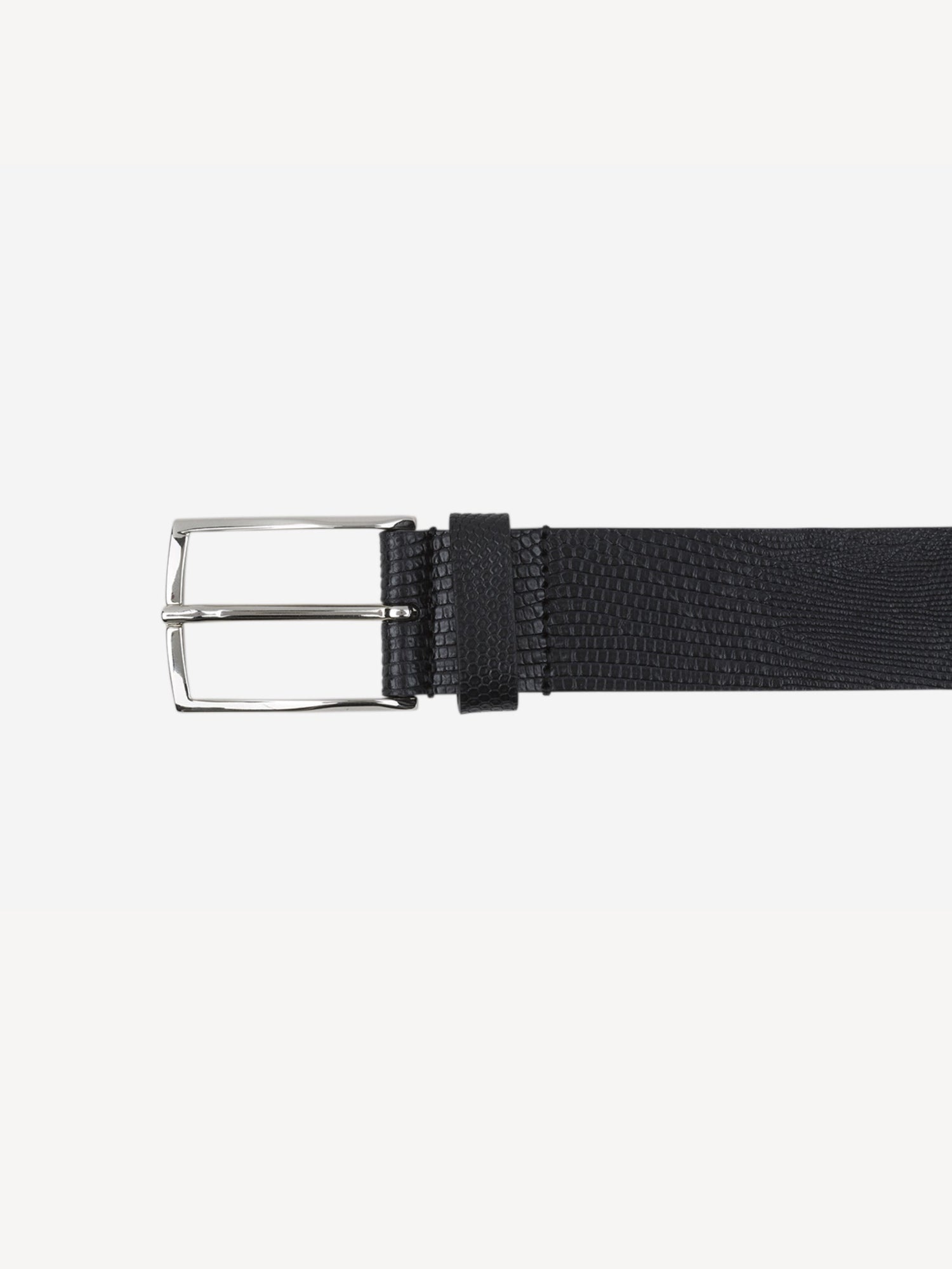 Outlet online Santa Eulalia Hombre Cinturón Piel Efecto Serpiente color Negro sku 622-000976 01 - Foto 1