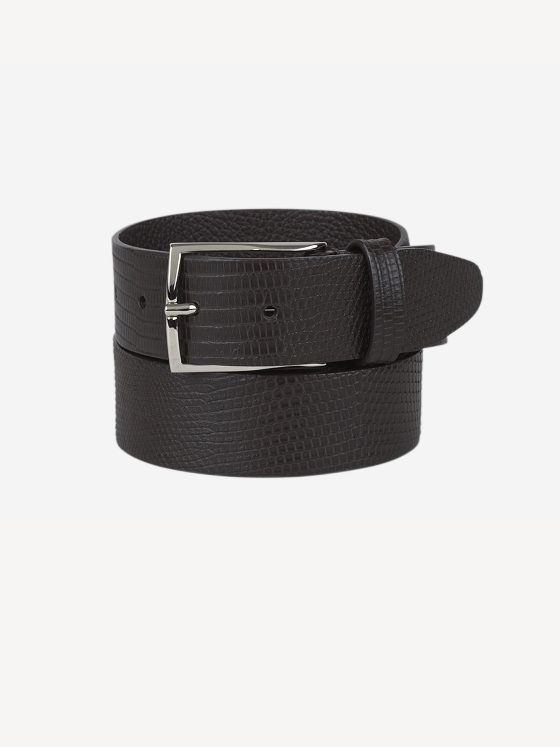 Outlet online Santa Eulalia Hombre Cinturón Piel Efecto Serpiente color Negro sku 622-000976 01 - Foto 3