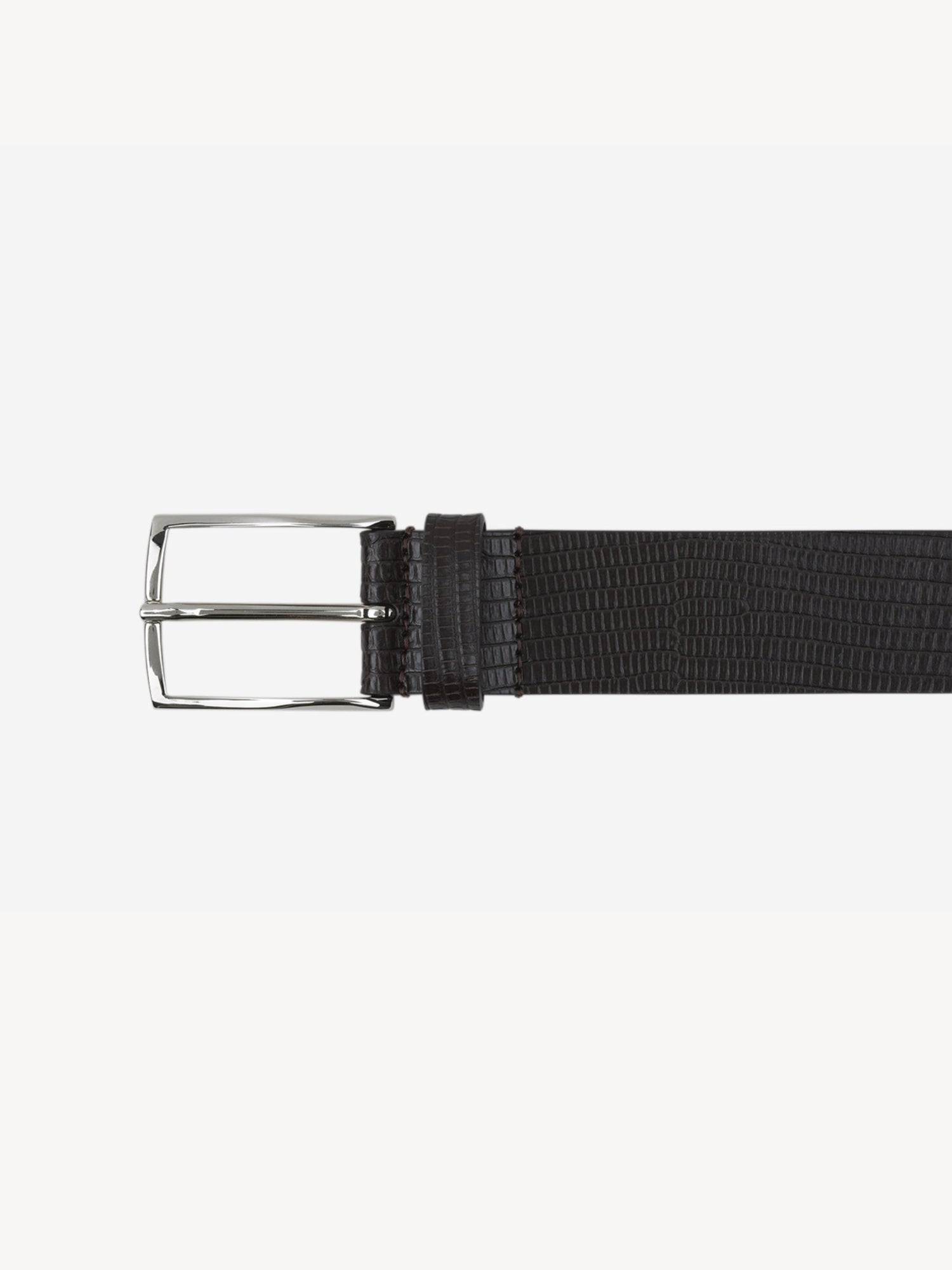 Outlet online Santa Eulalia Hombre Cinturón Piel Efecto Serpiente color Negro sku 622-000976 01 - Foto 4