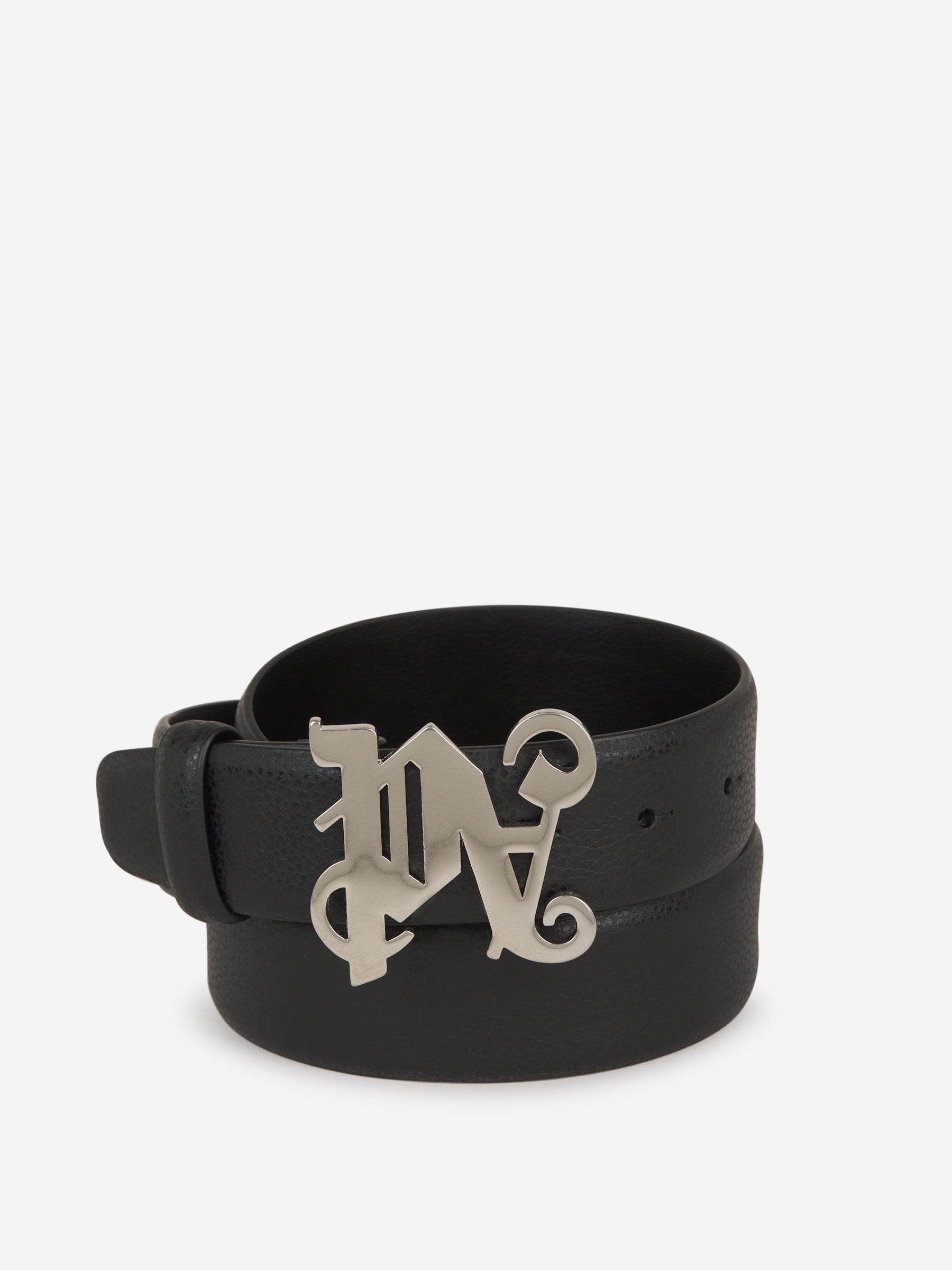 Outlet online Palm Angels Hombre Cinturón Monograma Piel color Marron sku 622-001183 02 - Foto 1
