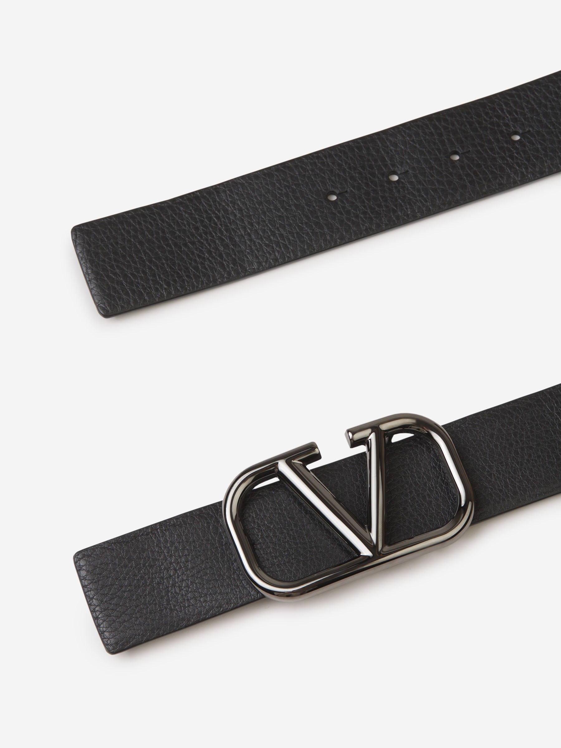 Valentino Garavani Hombre Barcelona Cinturón VLogo Reversible color Negro sku 622-001201 01 - Foto 3