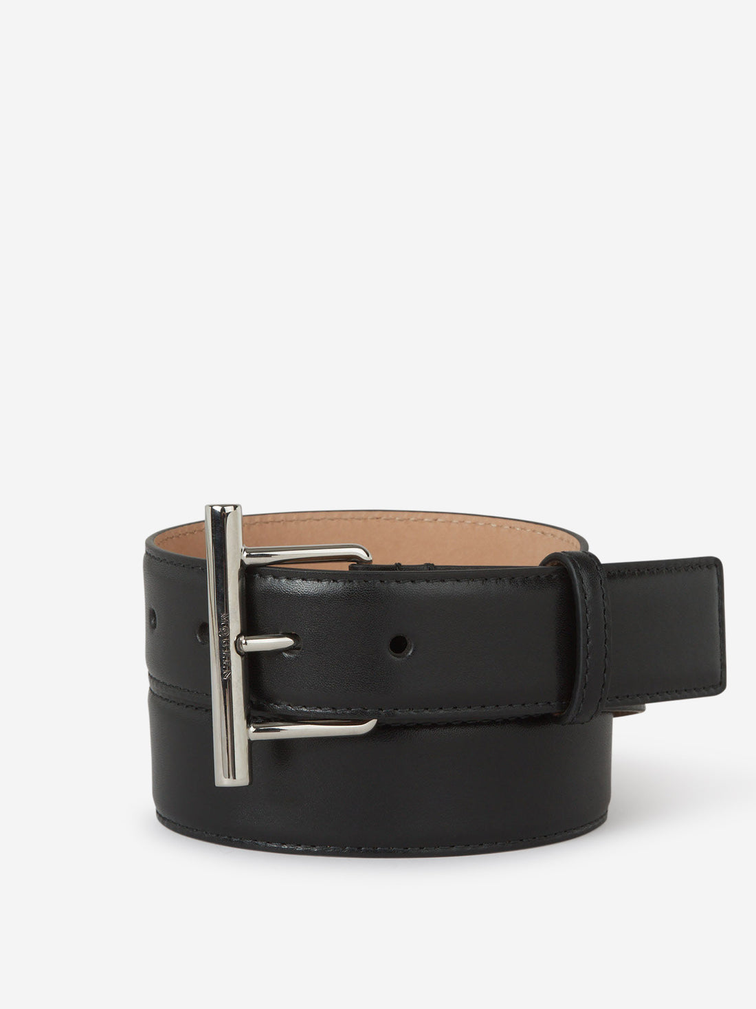Alexander McQueen Hombre Barcelona Cinturón Piel color Negro sku 622-001256 01 - Foto 1