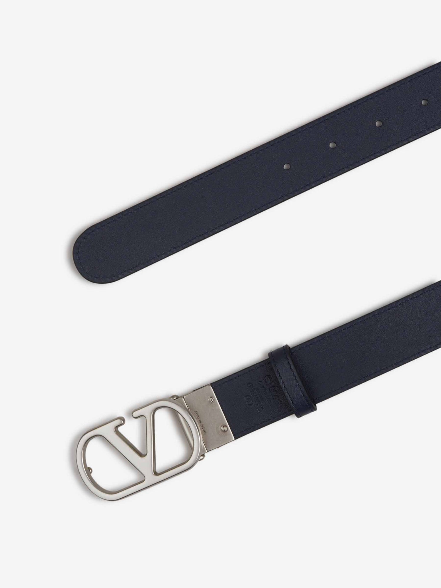 Outlet online Valentino Garavani Hombre Cinturón Cuero VLogo color Negro sku 622-001307 01 - Foto 4