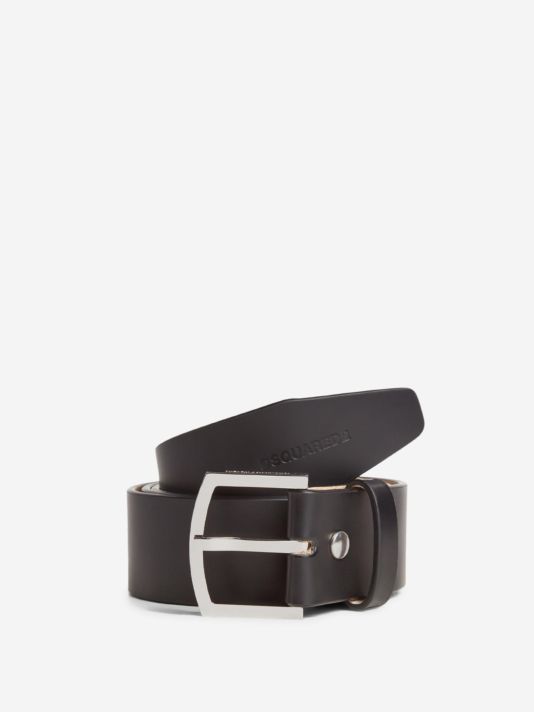 Outlet online Dsquared2 Hombre Cinturón City Nights color Negro sku 622-001317 01 - Foto 1