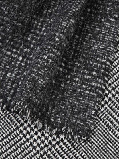 Canali Bufanda de Lana y Cashmere color Gris Piedra sku 630-001077 01 - Foto 2