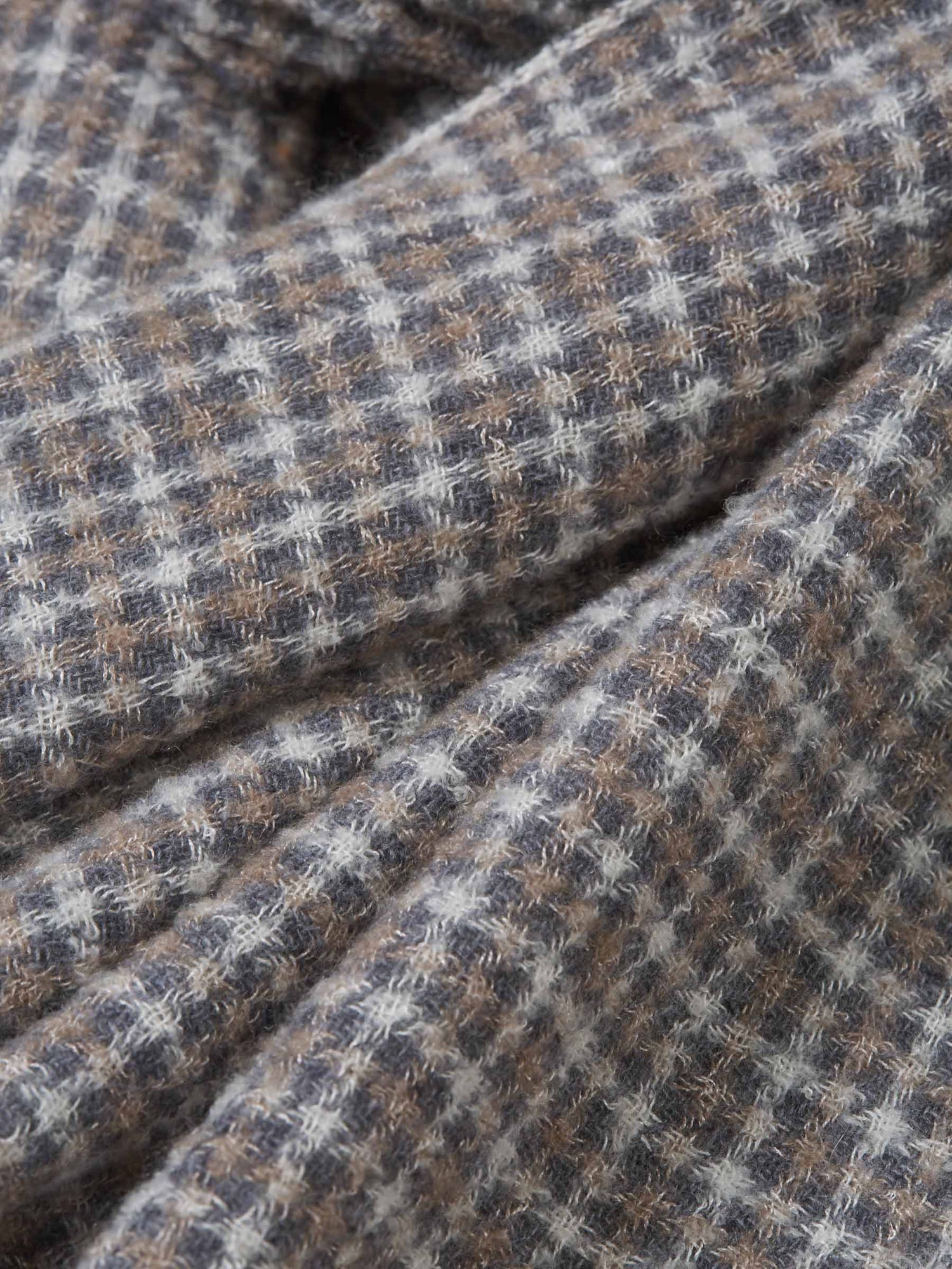 Outlet online Santa Eulalia Hombre Bufanda Cashmere Cuadros color Gris Oscuro sku 630-001196 02 - Foto 1