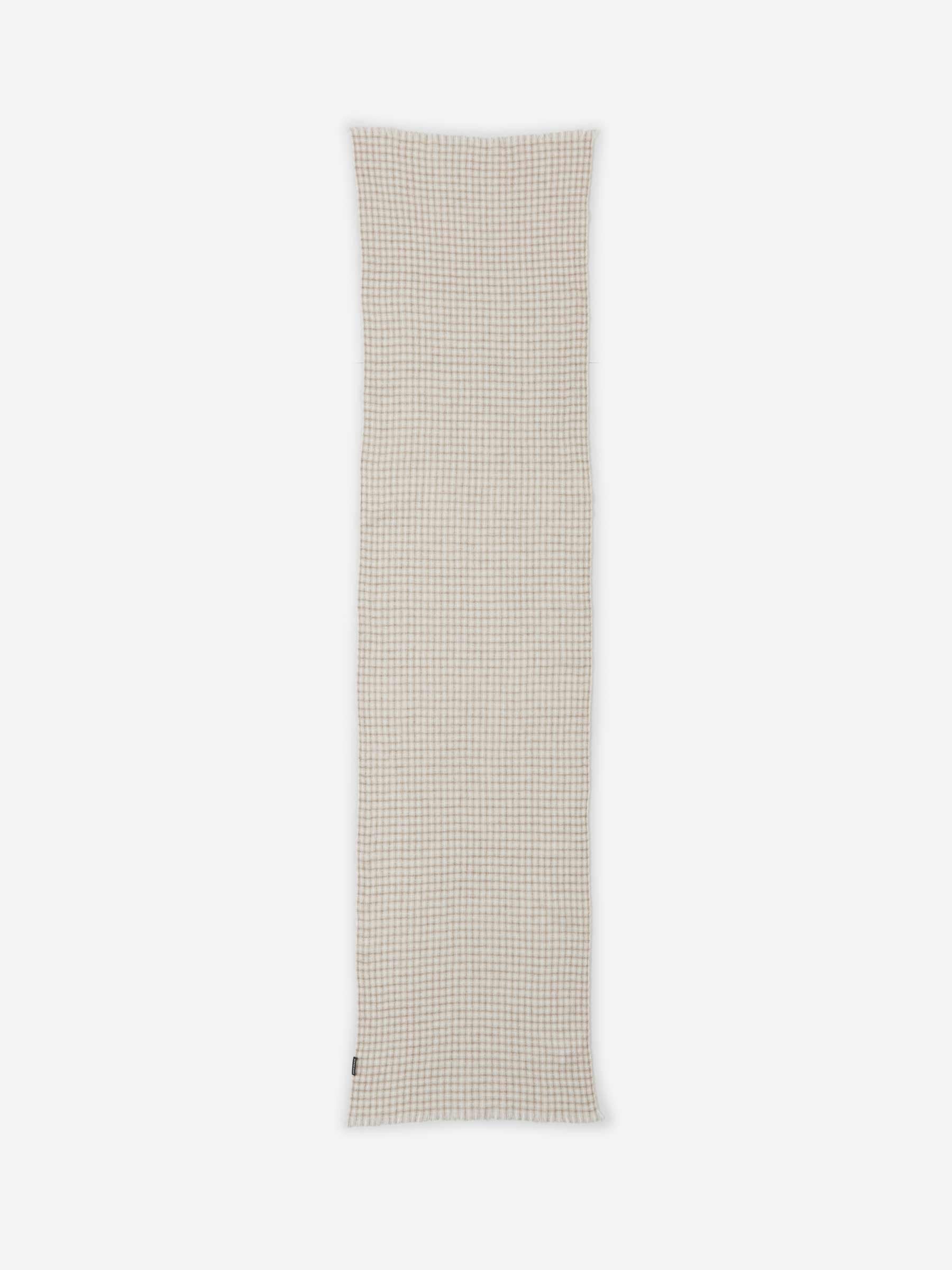 Outlet online Santa Eulalia Hombre Bufanda Cashmere Cuadros color Gris Oscuro sku 630-001196 02 - Foto 4