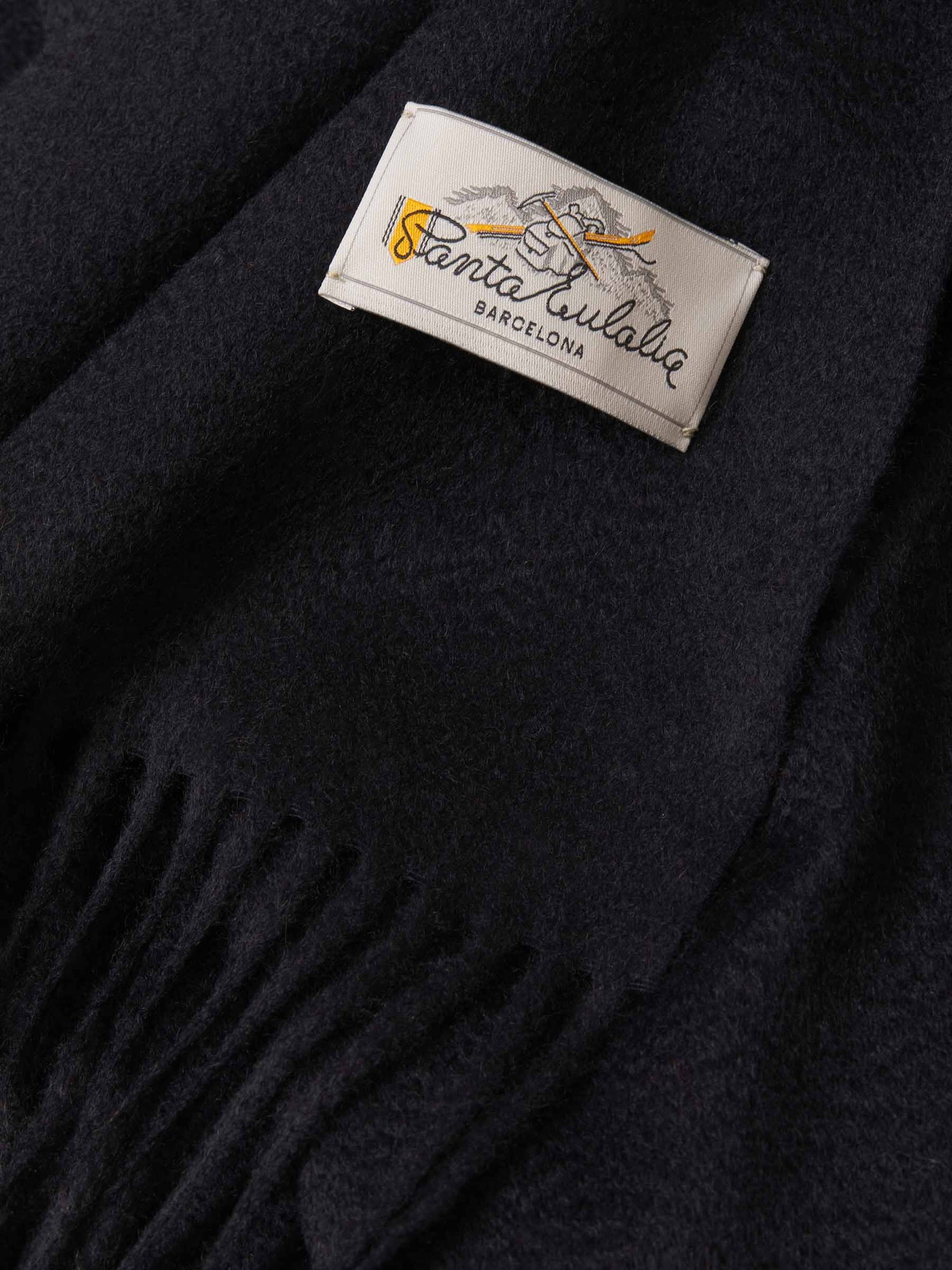 Outlet online Santa Eulalia Hombre Bufanda Lisa Cashmere color Gris Claro sku 630-001246 04 - Foto 3