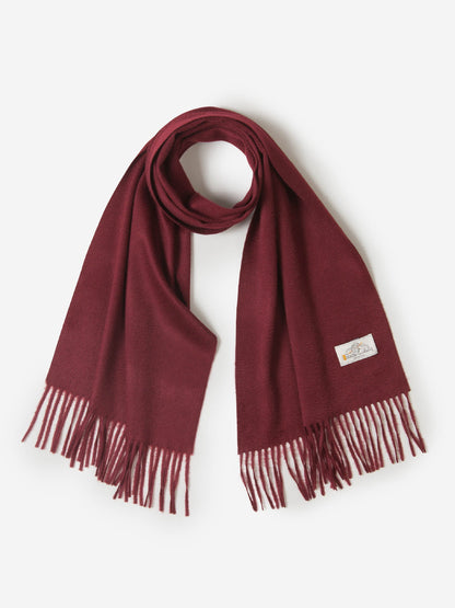 Outlet online Santa Eulalia Hombre Bufanda Lisa Cashmere color Marrón sku 630-001246 05 - Foto 4