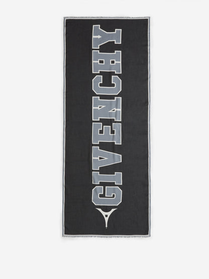 Outlet online Givenchy Hombre Bufanda Logo Modal color Negro sku 630-001310 01 - Foto 2