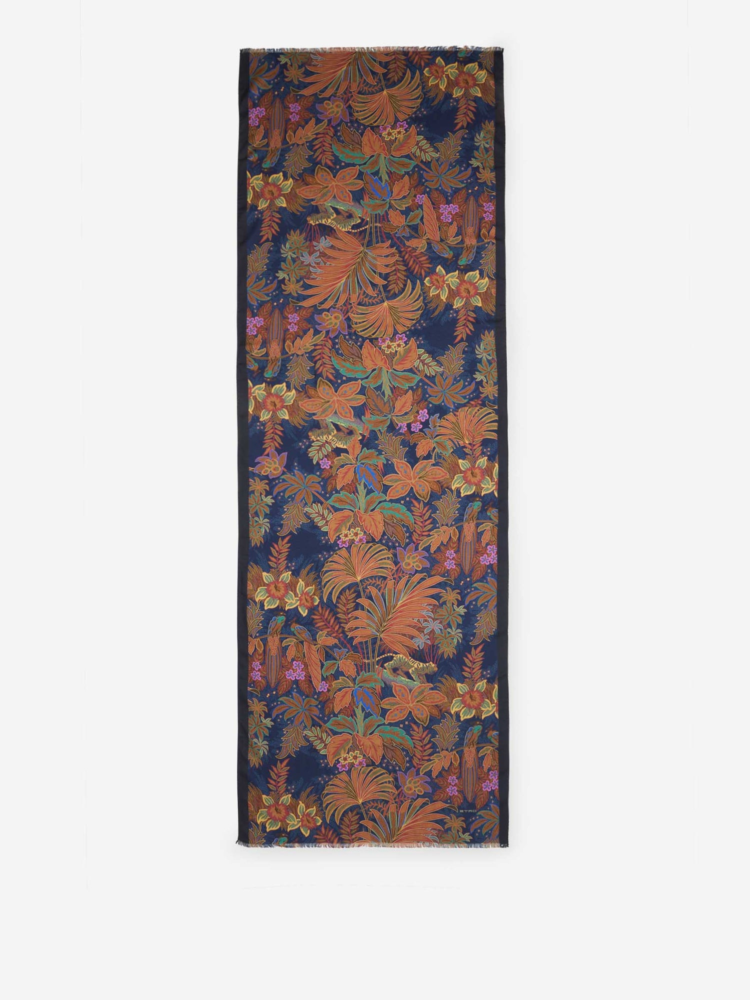Outlet online Etro Hombre Fular Estampado Jungla color Multicolor sku 630-001368 01 - Foto 2