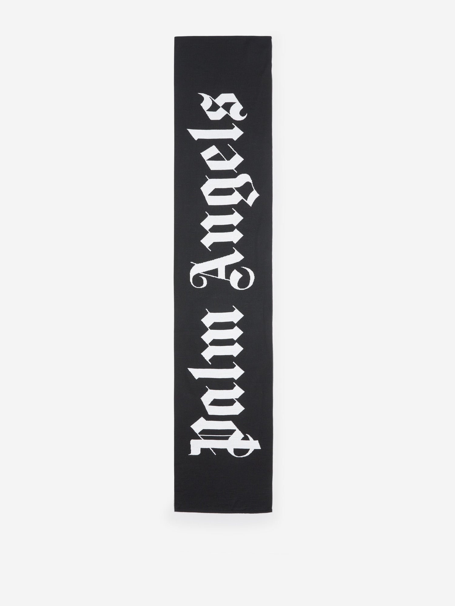 Outlet online Palm Angels Hombre Bufanda Lana Jacquard color Negro sku 630-001373 01 - Foto 2