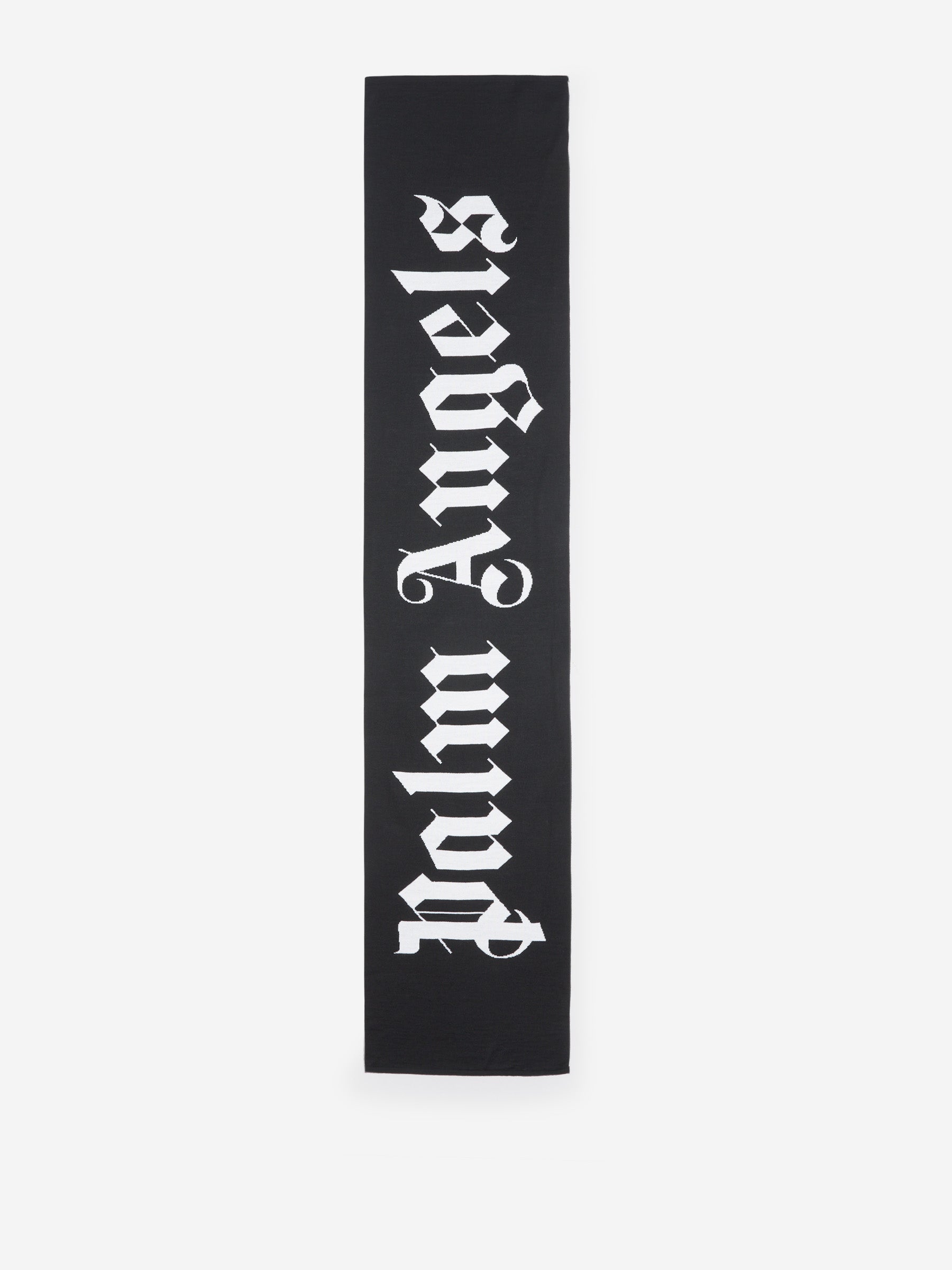 Outlet online Palm Angels Hombre Bufanda Lana Jacquard color Negro sku 630-001373 01 - Foto 2
