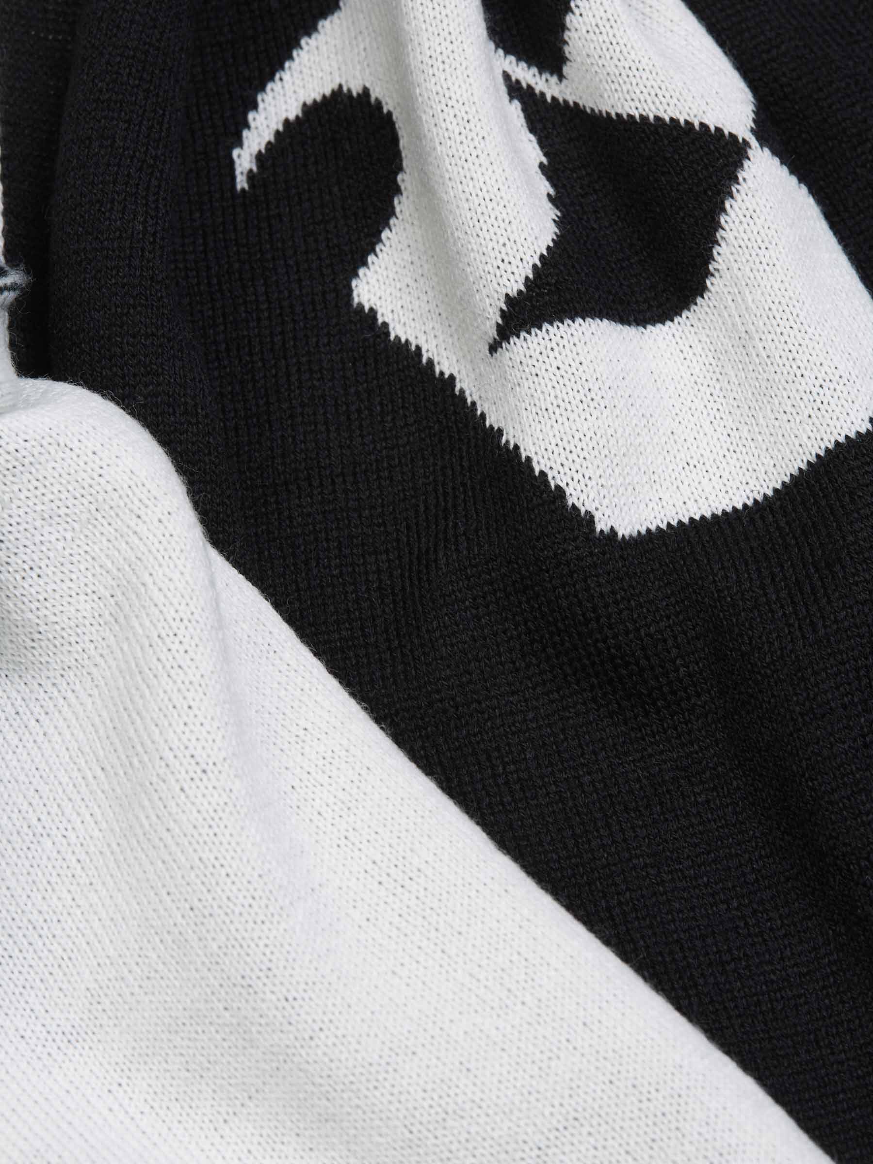 Palm Angels Bufanda Lana Jacquard color Beis sku 630-001373 02 - Foto 3